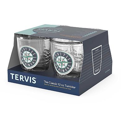 Tervis Seattle Mariners Four-Pack 12oz. Emblem Tumbler Set