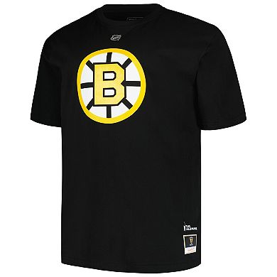 Men's Mitchell & Ness Bobby Orr Black Boston Bruins Big & Tall Name & Number T-Shirt