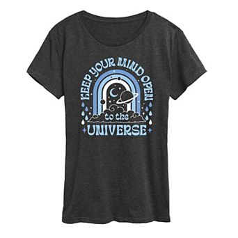 Women's Mind Open Universe Graphic Tee