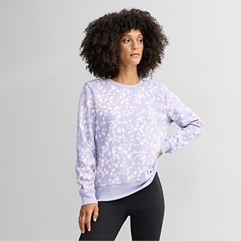 Petite Tek Gear® Ultrasoft Fleece Crewneck Pullover