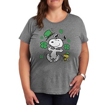Plus Peanuts Snoopy St. Patrick's Day Graphic Tee