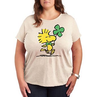 Plus Peanuts Woodstock Clover Graphic Tee