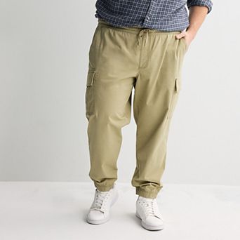Big & Tall Sonoma Goods For Life® Pull-On Cargo Jogger Pants