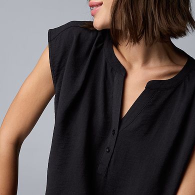 Women's Simply Vera Vera Wang Dolman Popover Top
