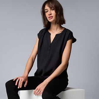 Women's Simply Vera Vera Wang Dolman Popover Top
