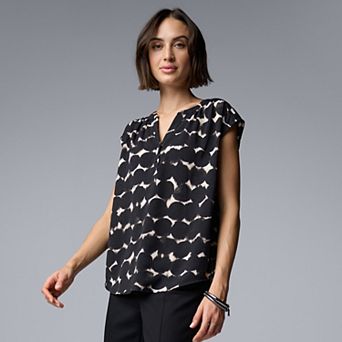 Women's Simply Vera Vera Wang Dolman Popover Top
