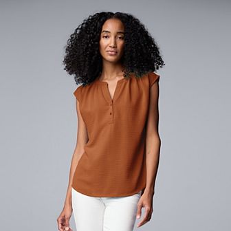 Women's Simply Vera Vera Wang Dolman Popover Top