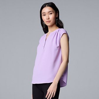 Women's Simply Vera Vera Wang Dolman Popover Top