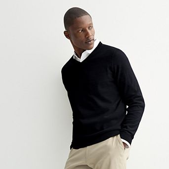 Men's Apt. 9® Merino Blend V-Neck Sweater