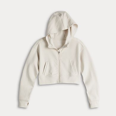 Girls 7-20 Tek Gear® Cropped Zip Up Jacket in Regular & Plus Size