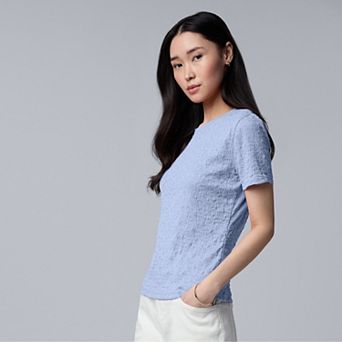 Women's Simply Vera Vera Wang Textured Tee