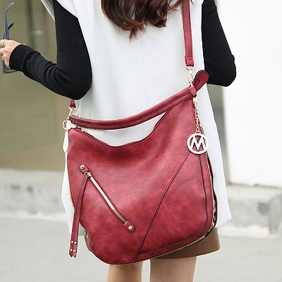 Mkf Collection Lisanna Vegan Leather Women s Hobo Bag By Mia K