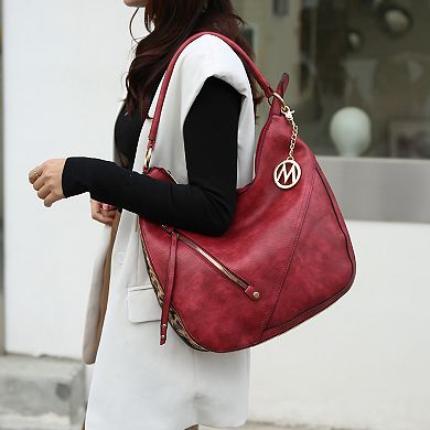 Mkf Collection Lisanna Vegan Leather Women's Hobo Bag By Mia K