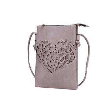 MKF Collection Heartly Women's Crossbody Bag by Mia K