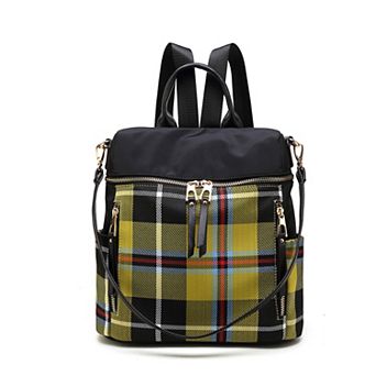 Mkf Collection Nishi Plaid Backpack By Mia K