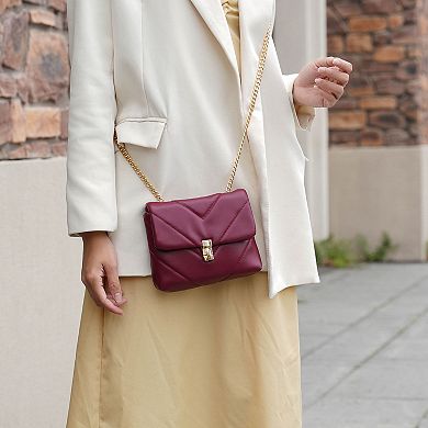 Mkf Collection Ellie Vegan Leather Women's Crossbody Bag By Mia K