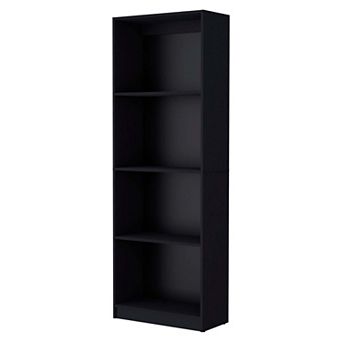 Sutton Bookcase With Tier Storage Shelves