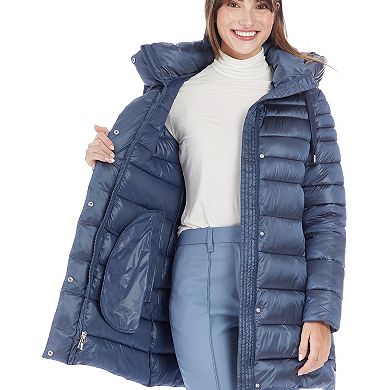 Women's Nine West Lightweight Puffer Jacket