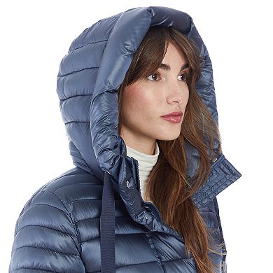 Women's Nine West Lightweight Puffer Jacket