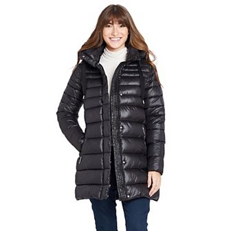 Women's Nine West Lightweight Puffer Jacket