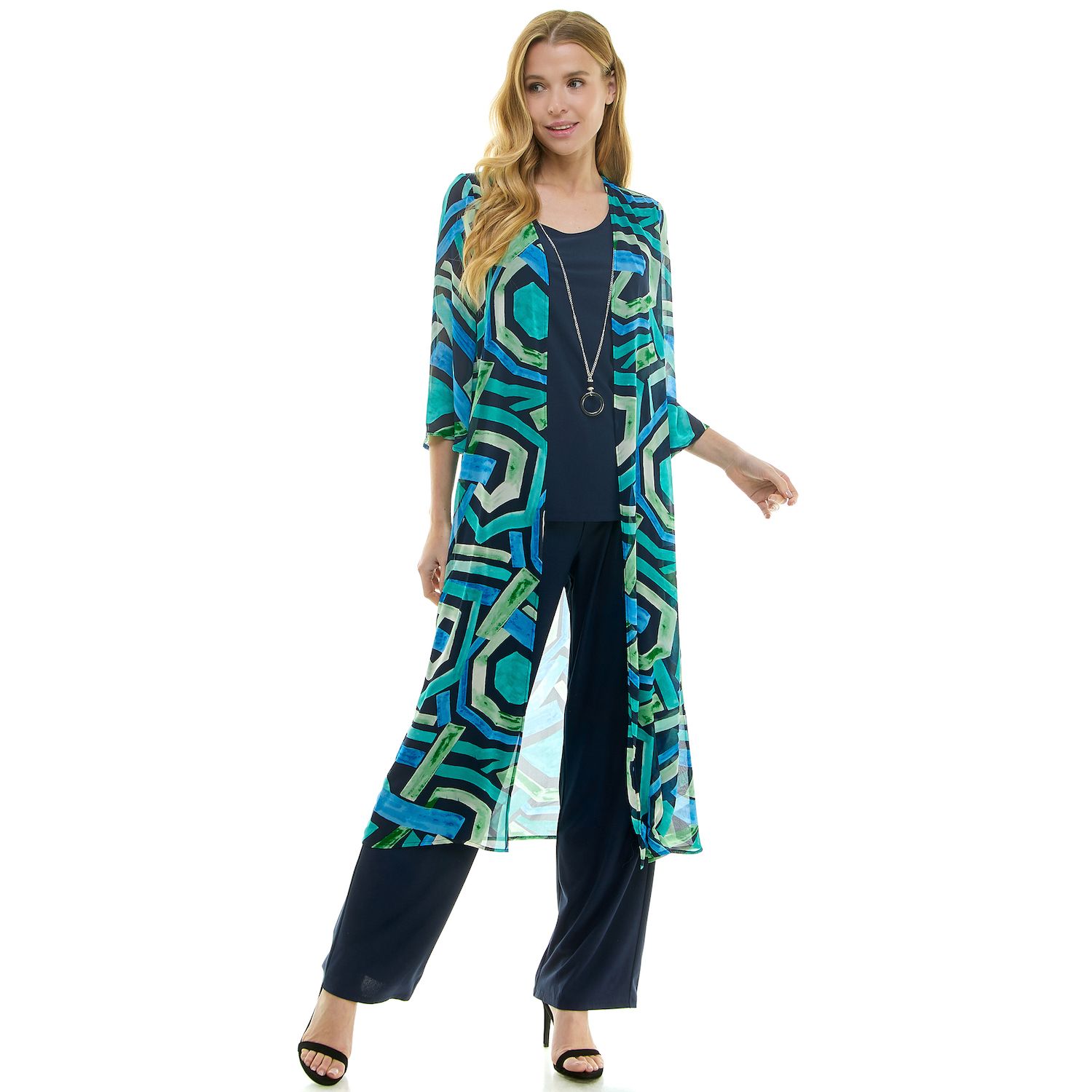 Женские брюки Luxology 2fer Duster Pant Set