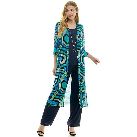 Женские брюки Luxology Women's Luxology 2fer Duster Pant Set