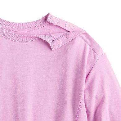 Girls 7-20 Tek Gear® Adaptive Tuck Back Crewneck Top