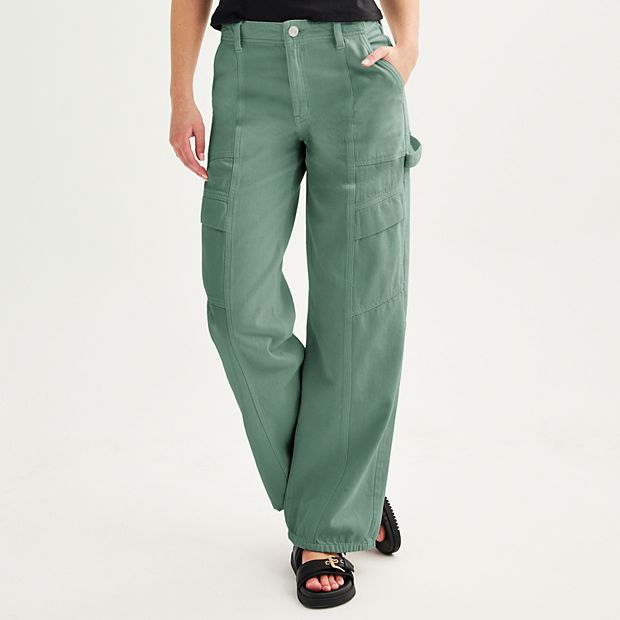 [COMPAGNO]★CARPENTER CARGO PANTS Juniors' SO® Low Rise 6-Pocket Carpenter Utility Pants