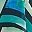 Navy Turqoise Green