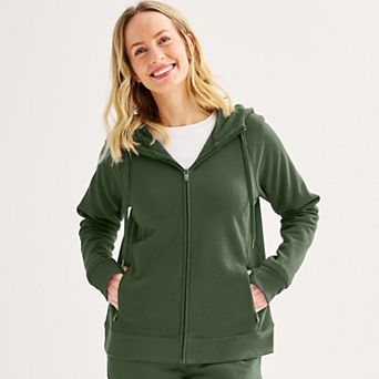 Women's Tek Gear® Ultrasoft Fleece Full-Zip Hooded Sweatshirt