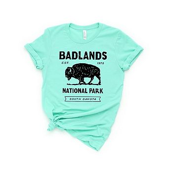 Simply Sage Market Vintage Badlands National Park Short Sleeve Tee