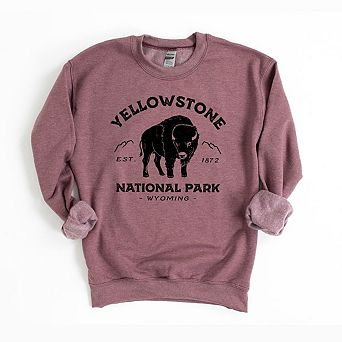 Simply Sage Market Vintage Yellowstone National Park Sweatshirt