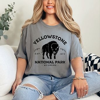 Simply Sage Market Vintage Yellowstone National Park Garment Dyed Tee