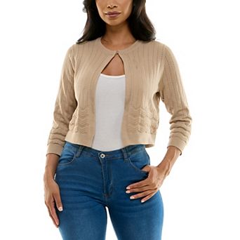 Women's Nina Leonard Pointelle Bolero