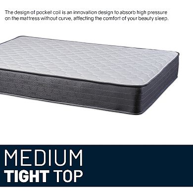 Continental Sleep, 9-inch Memory Foam Mattress, Medium Firm Feel with Motion Isolating.