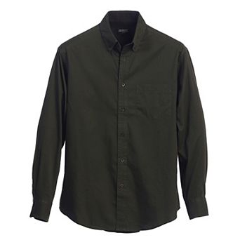 Gioberti Men's 100% Cotton Twill Oxford Shirt With Contrast