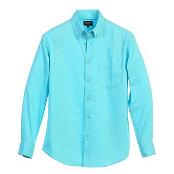 Gioberti Men's 100% Cotton Long Sleeve Casual Twill Oxford Shirt