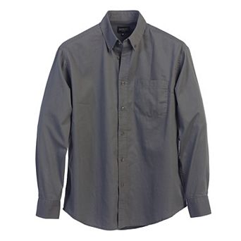 Gioberti Men's 100% Cotton Long Sleeve Casual Twill Oxford Shirt