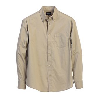 Gioberti Men's 100% Cotton Long Sleeve Casual Twill Oxford Shirt