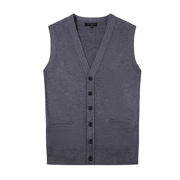 Mens Cardigan With Pockets Mettclasi Men's Long-Sleeve Cardigan