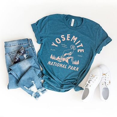 Simply Sage Market Vintage Yosemite National Park Short Sleeve Tee
