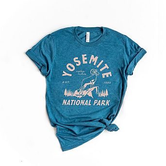 Simply Sage Market Vintage Yosemite National Park Short Sleeve Tee