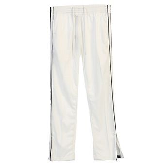 Gioberti Men's Track Running Sport Athletic Pants, Elastic Waist, Zip Bottom