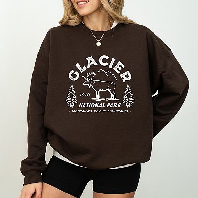 Simply Sage Market Vintage Glacier National Park Sweatshirt