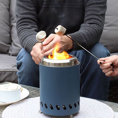 Stainless Steel Solo Smokeless Fire Pit Amazon Stainless Steel