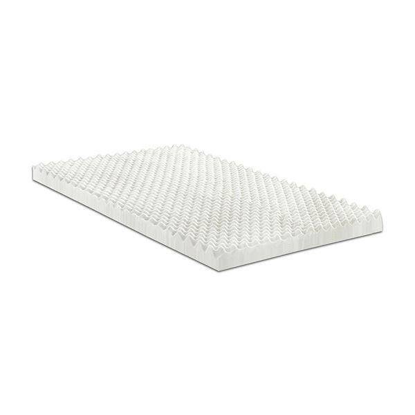 Continental Sleep, 3inch Convoluted High Density Foam Mattress Topper.