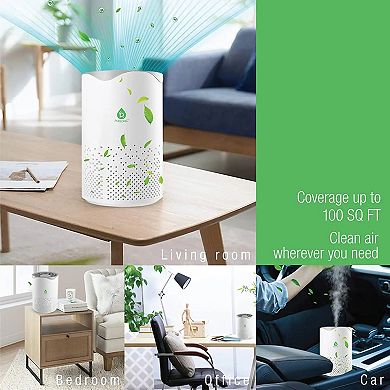 Pursonic Usb Powered Air Purifier With Night Light