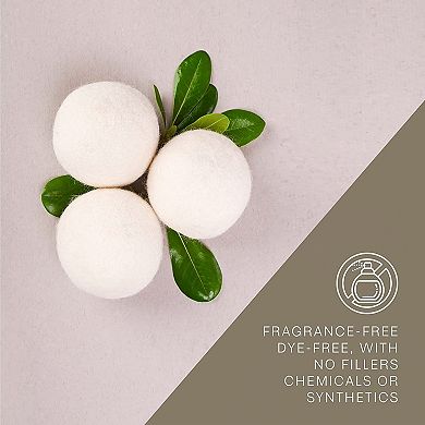 Pursonic 100% Pure New Zealand Wool Dryer Balls.