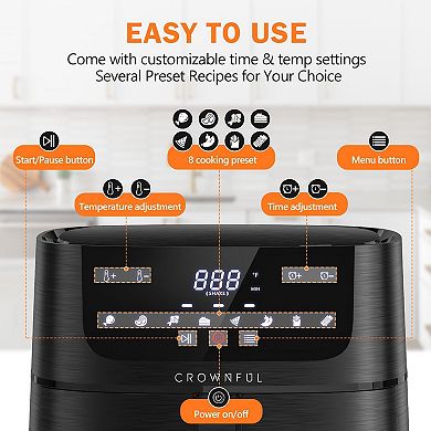 Crownful 7 Quart Air Fryer