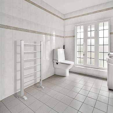 Pursonic 6-Bar Freestanding or Wall Mountable Towel Warmer